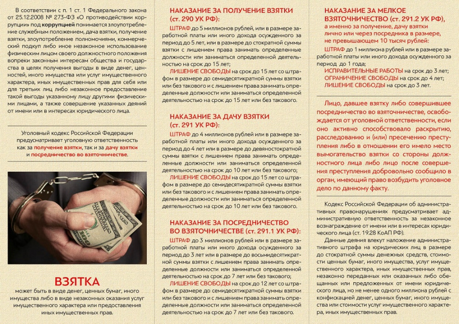 Прочтите и запомните: ЧТО НУЖНО ЗНАТЬ О КОРРУПЦИИ